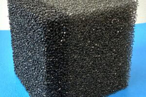 Reticulated polyurethane foam coatings
